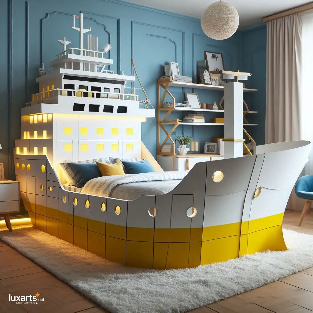 Cargo Ship Beds: Sail Away to Dreamland in Nautical Style luxarts cargo ship beds 13