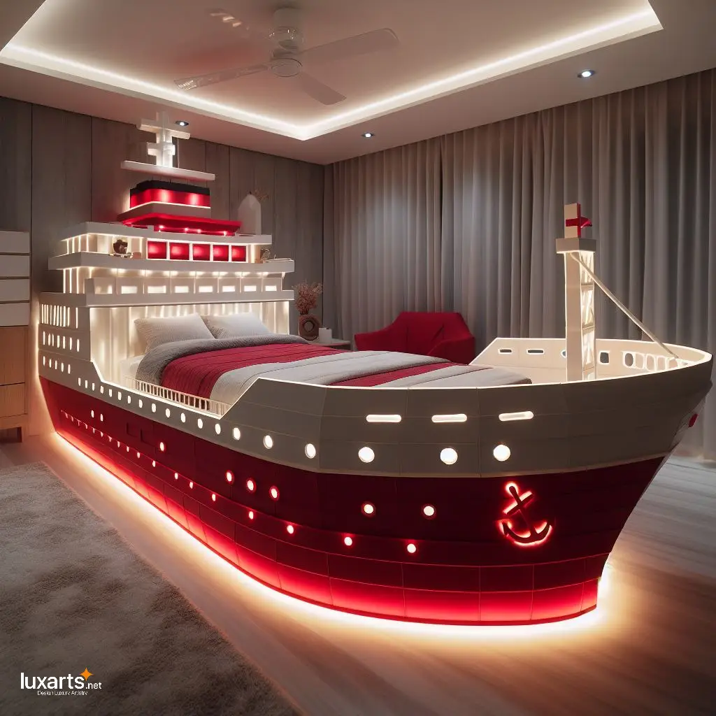 Cargo Ship Beds: Sail Away to Dreamland in Nautical Style luxarts cargo ship beds 2