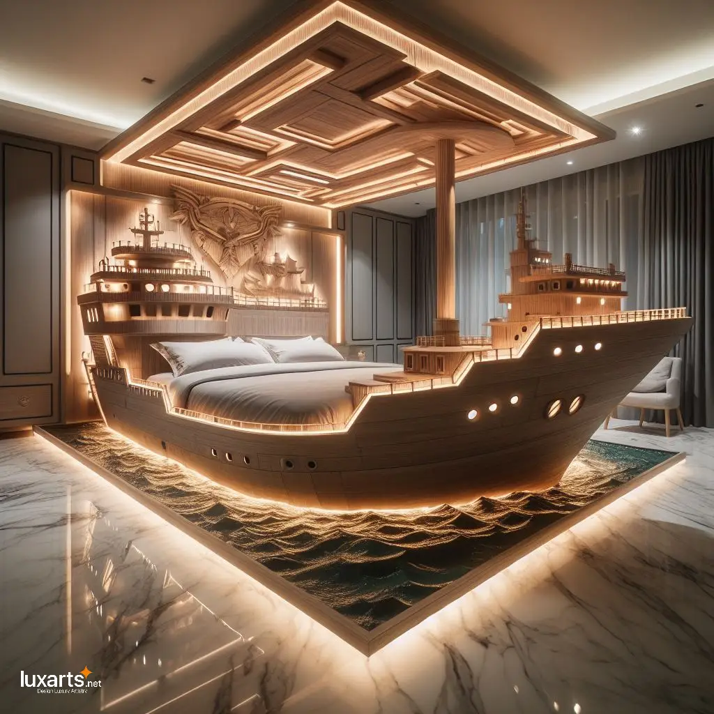 Cargo Ship Beds: Sail Away to Dreamland in Nautical Style luxarts cargo ship beds 6