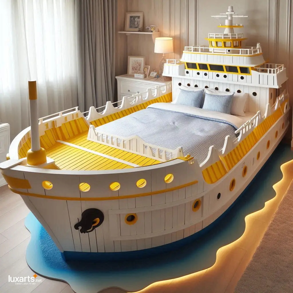 Cargo Ship Beds: Sail Away to Dreamland in Nautical Style luxarts cargo ship beds 8