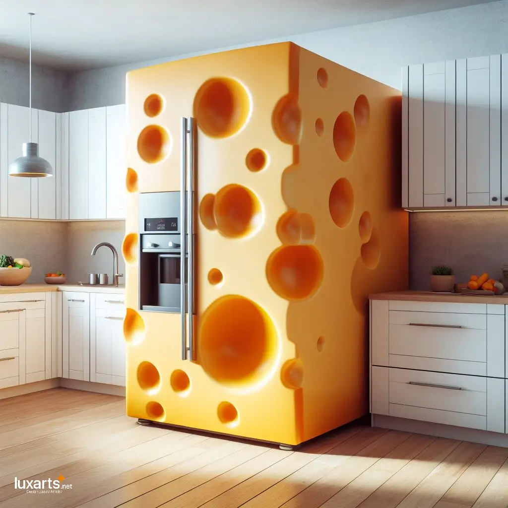 Cheese Shaped Fridges A Unique Design for Your Kitchen luxarts cheese fridges 1