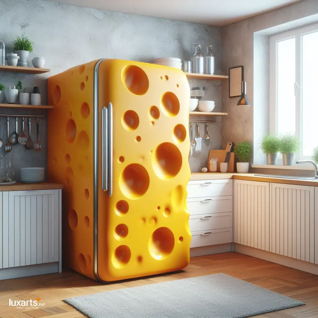 Cheese Shaped Fridges A Unique Design for Your Kitchen luxarts cheese fridges 10
