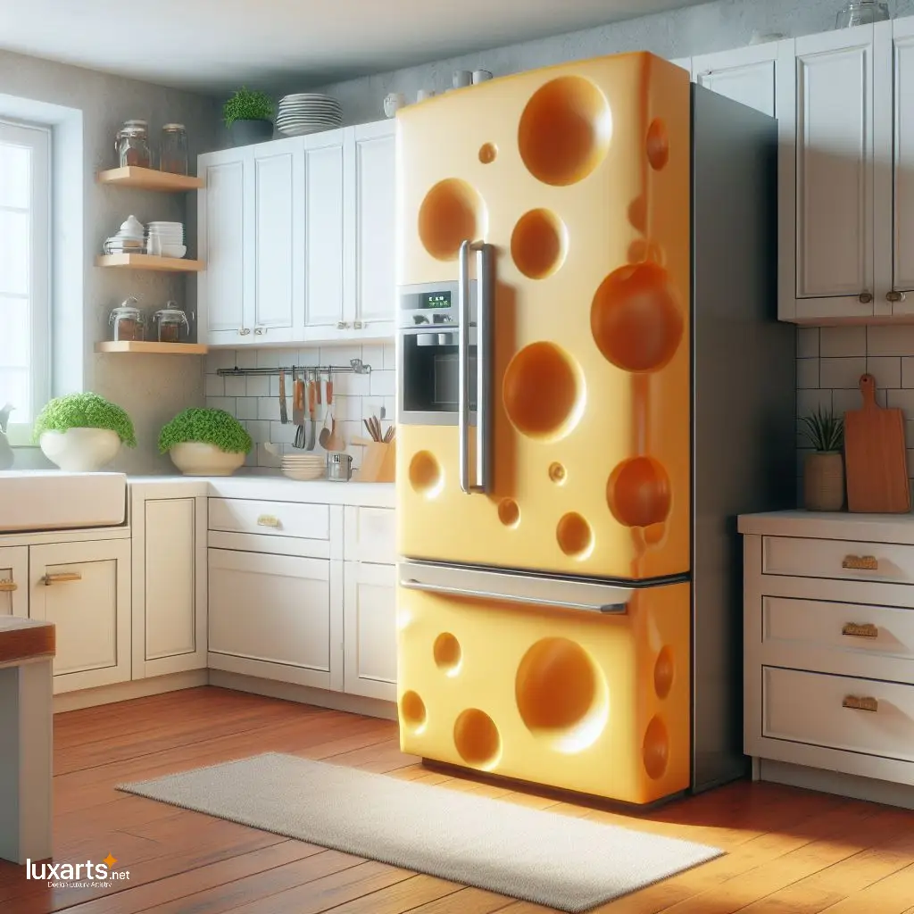 Cheese Shaped Fridges A Unique Design for Your Kitchen luxarts cheese fridges 5