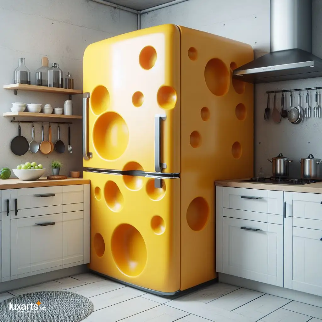 Cheese Shaped Fridges A Unique Design for Your Kitchen luxarts cheese fridges 7