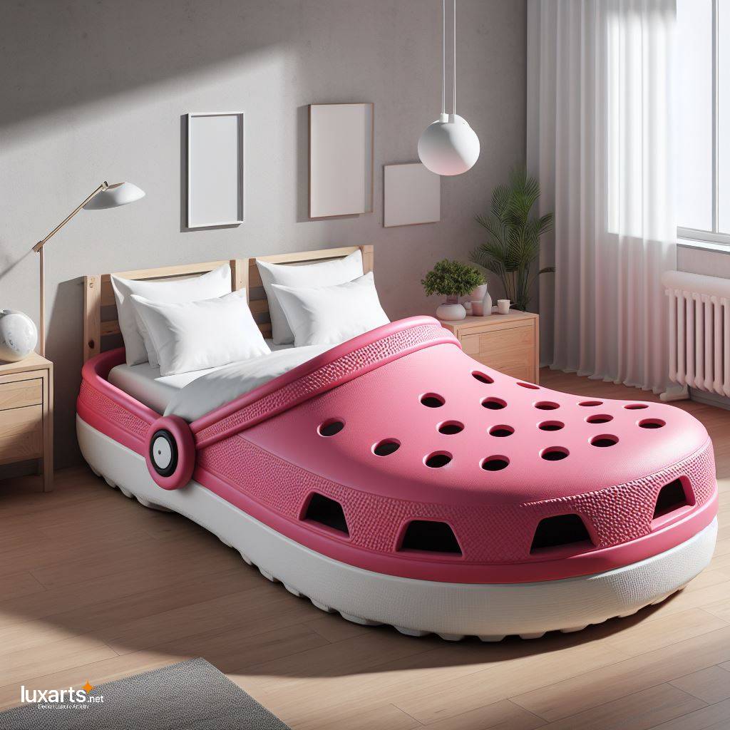 Crocs Slipper Shaped Bed: Elevating Comfort and Style to New Heights luxarts crocs slipper shaped bed 11