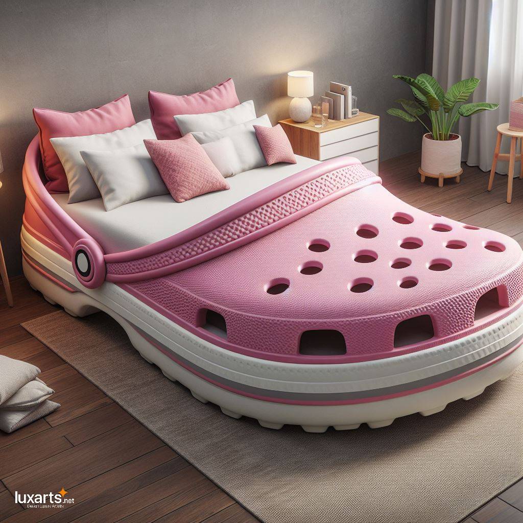 Crocs Slipper Shaped Bed: Elevating Comfort and Style to New Heights luxarts crocs slipper shaped bed 6