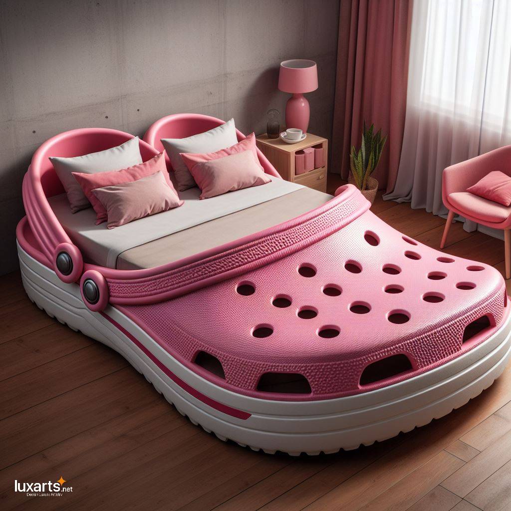 Crocs Slipper Shaped Bed: Elevating Comfort and Style to New Heights luxarts crocs slipper shaped bed 8