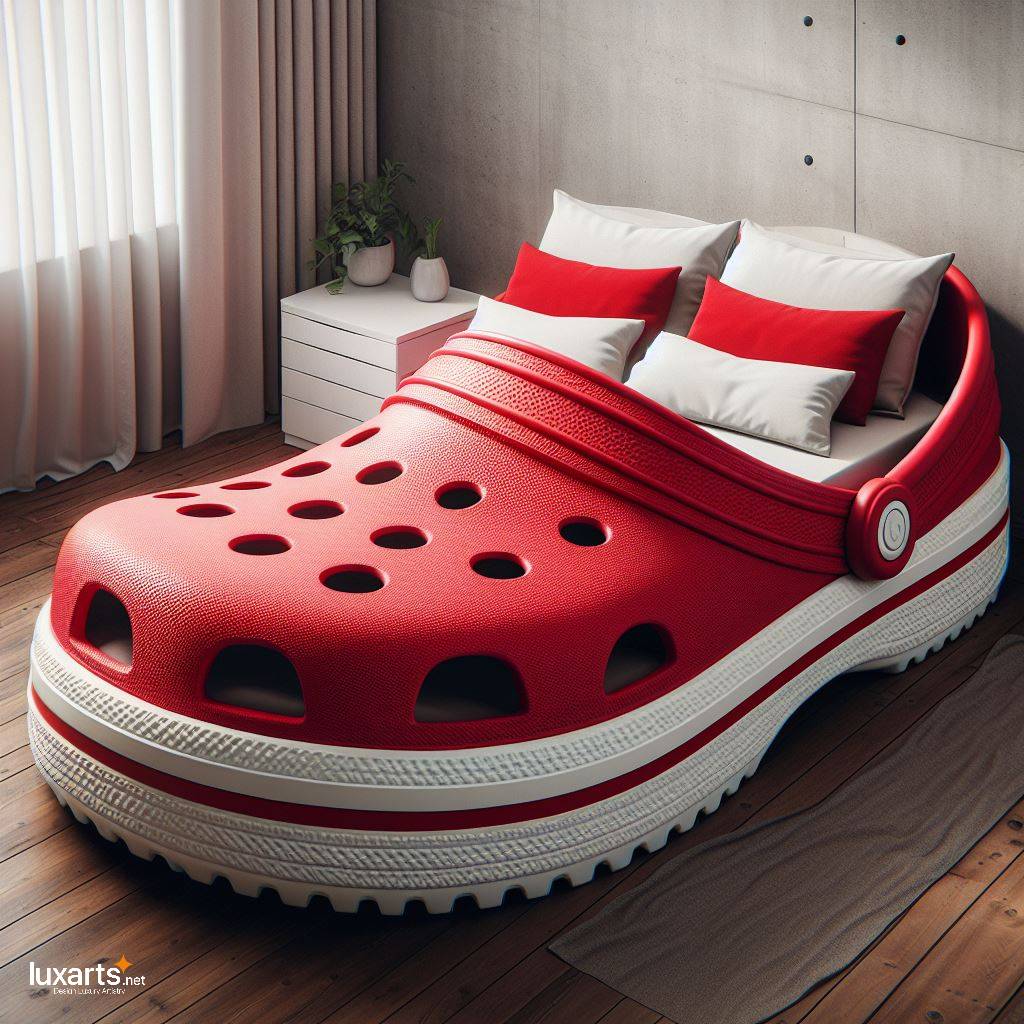 Crocs Slipper Shaped Bed: Elevating Comfort and Style to New Heights luxarts crocs slipper shaped bed 9