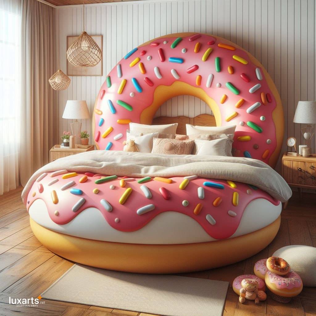 Sweet Dreams Await: Indulge in Comfort with a Donut-Shaped Bed luxarts donut bed 1