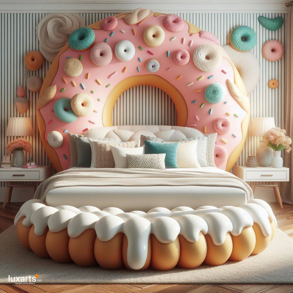 Sweet Dreams Await: Indulge in Comfort with a Donut-Shaped Bed luxarts donut bed 3