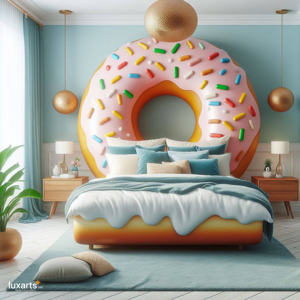 Sweet Dreams Await: Indulge in Comfort with a Donut-Shaped Bed luxarts donut bed 4