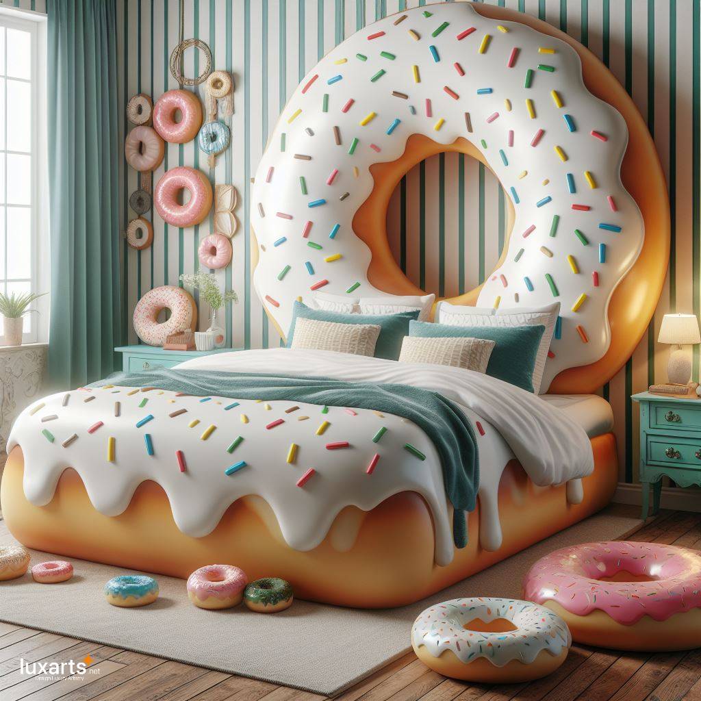 Sweet Dreams Await: Indulge in Comfort with a Donut-Shaped Bed luxarts donut bed 5