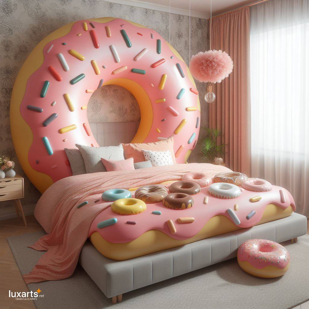 Sweet Dreams Await: Indulge in Comfort with a Donut-Shaped Bed luxarts donut bed 6