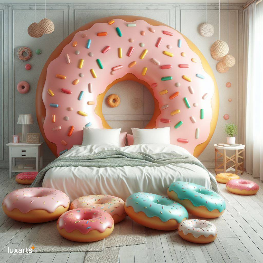 Sweet Dreams Await: Indulge in Comfort with a Donut-Shaped Bed luxarts donut bed 7