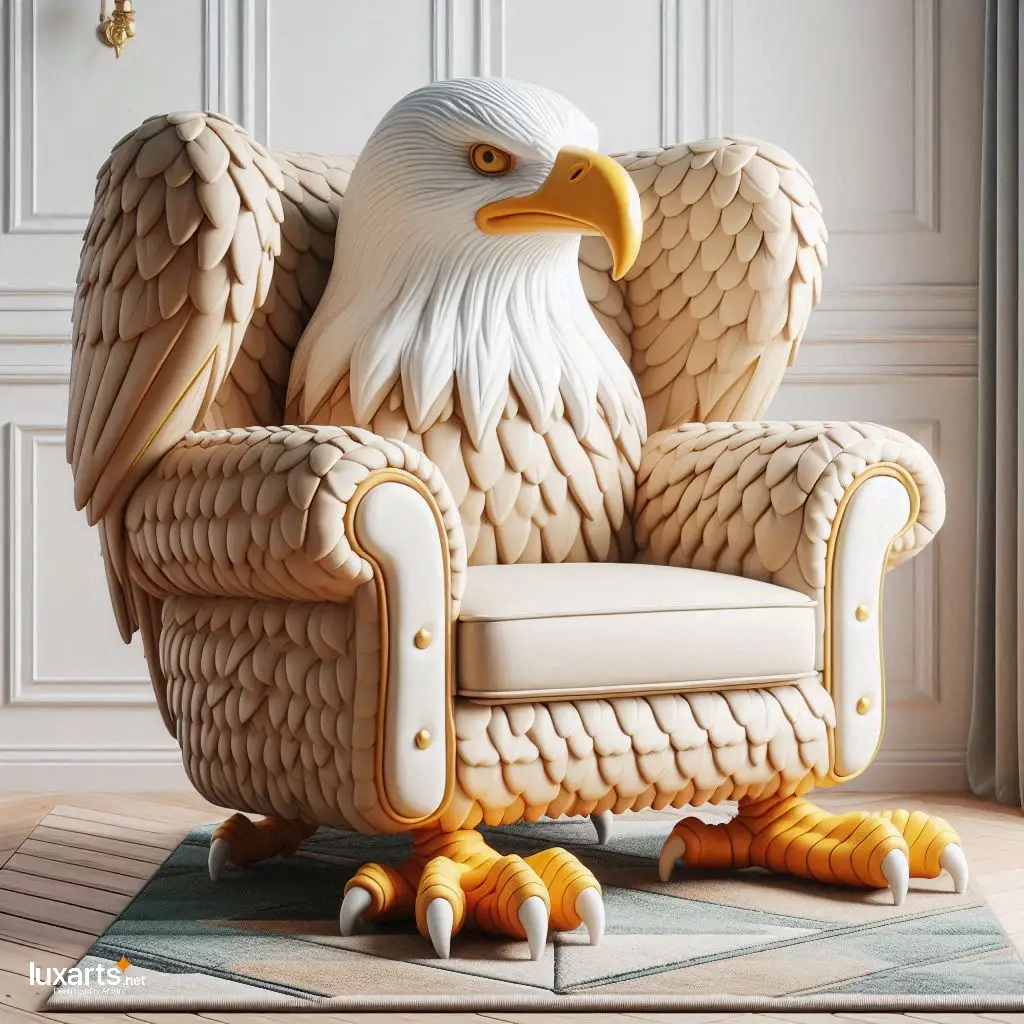 Soar to New Heights of Comfort: Eagle-Shaped Chair for Majestic Relaxation luxarts eagle shape chair 9