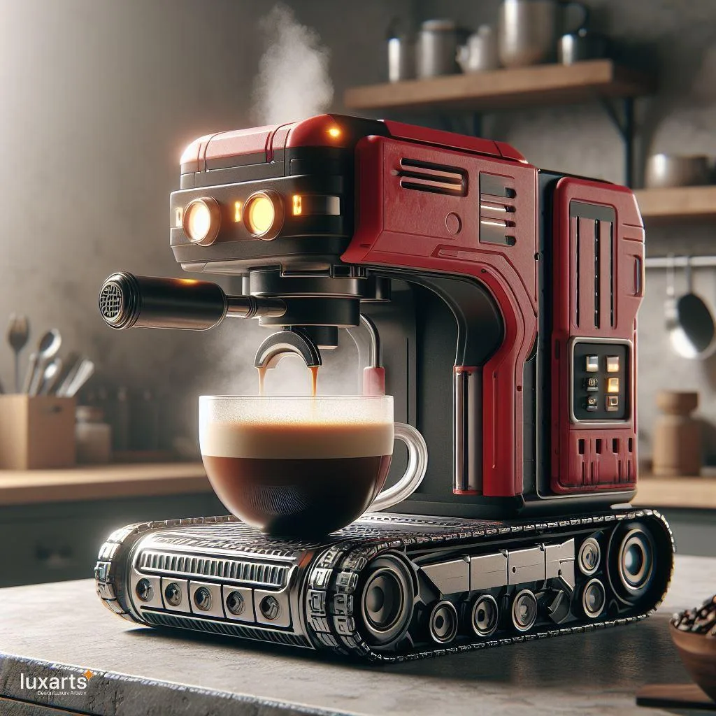 Excavator Shape Coffee Maker: Brewing Creativity in Construction Enthusiasts luxarts excavator coffee maker 5 jpg