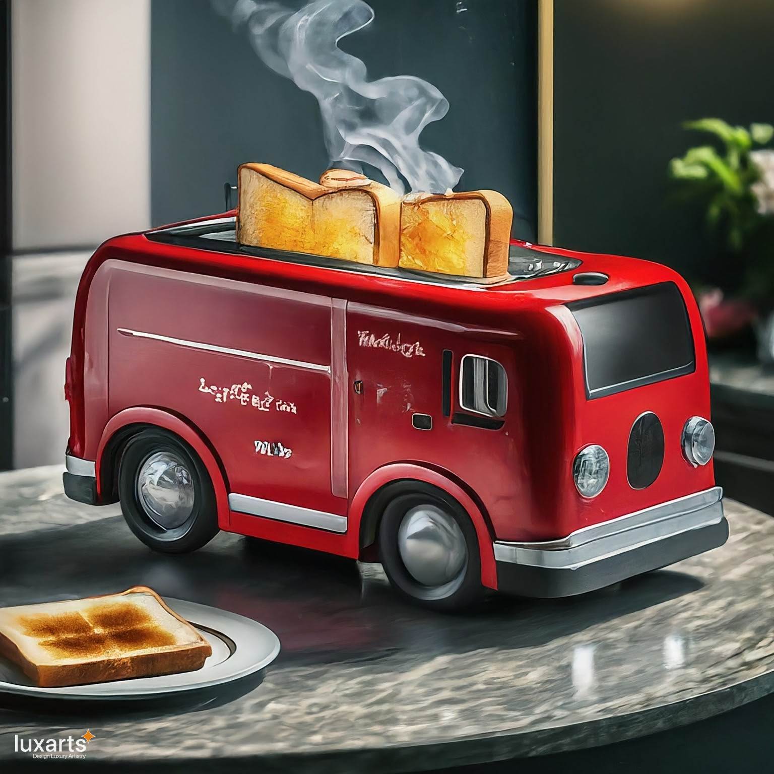 Fire Truck Shaped Toaster: Adding Fun to Your Kitchen luxarts fire truck toaster 1
