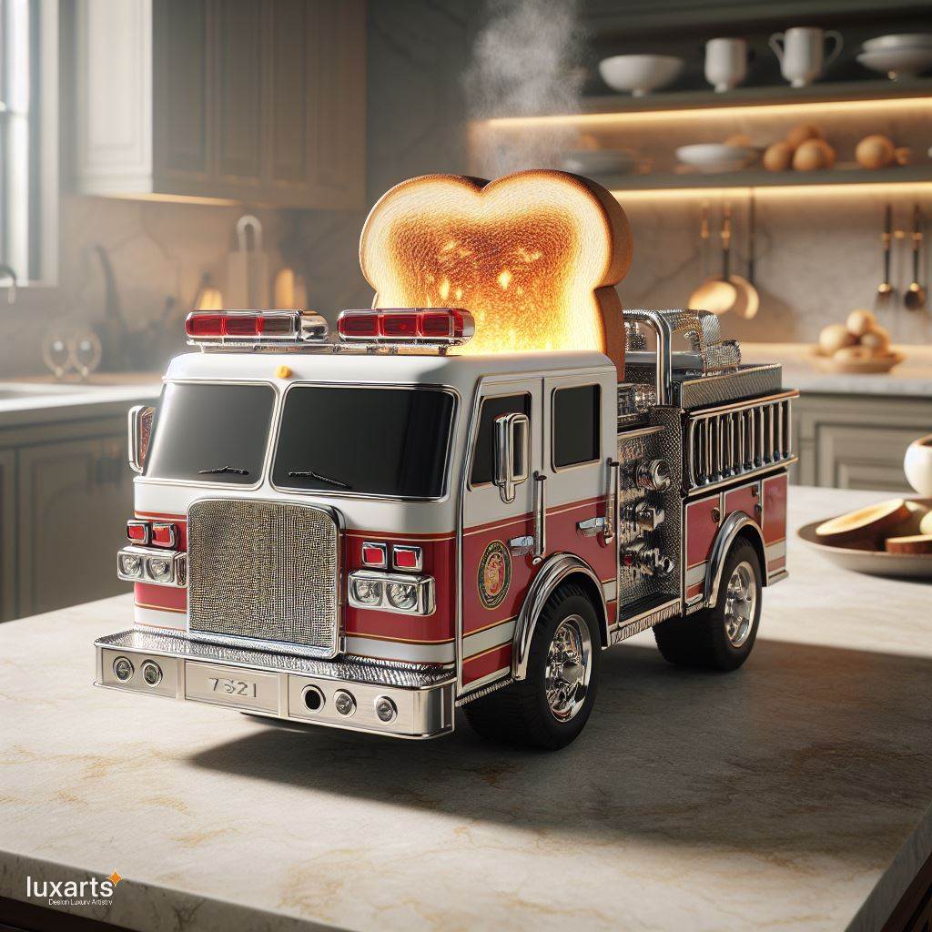 Fire Truck Shaped Toaster: Adding Fun to Your Kitchen luxarts fire truck toaster 10