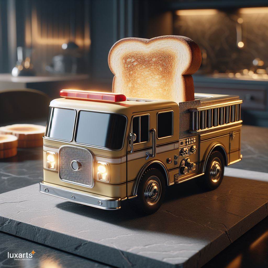 Fire Truck Shaped Toaster: Adding Fun to Your Kitchen luxarts fire truck toaster 9