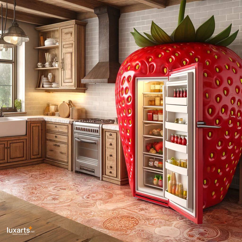 Fruit Shaped Fridges: Bringing Freshness to Your Kitchen in Style luxarts fruit fridges 3