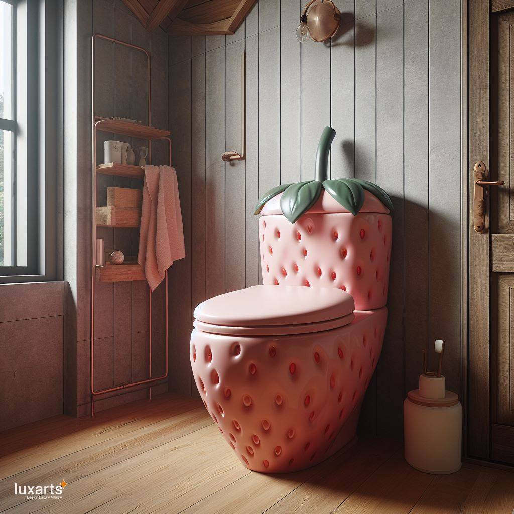 Trendy Fruit Shaped Toilet Designs: Benefits, Installation, and Maintenance Tips luxarts fruit inspired toilet 10