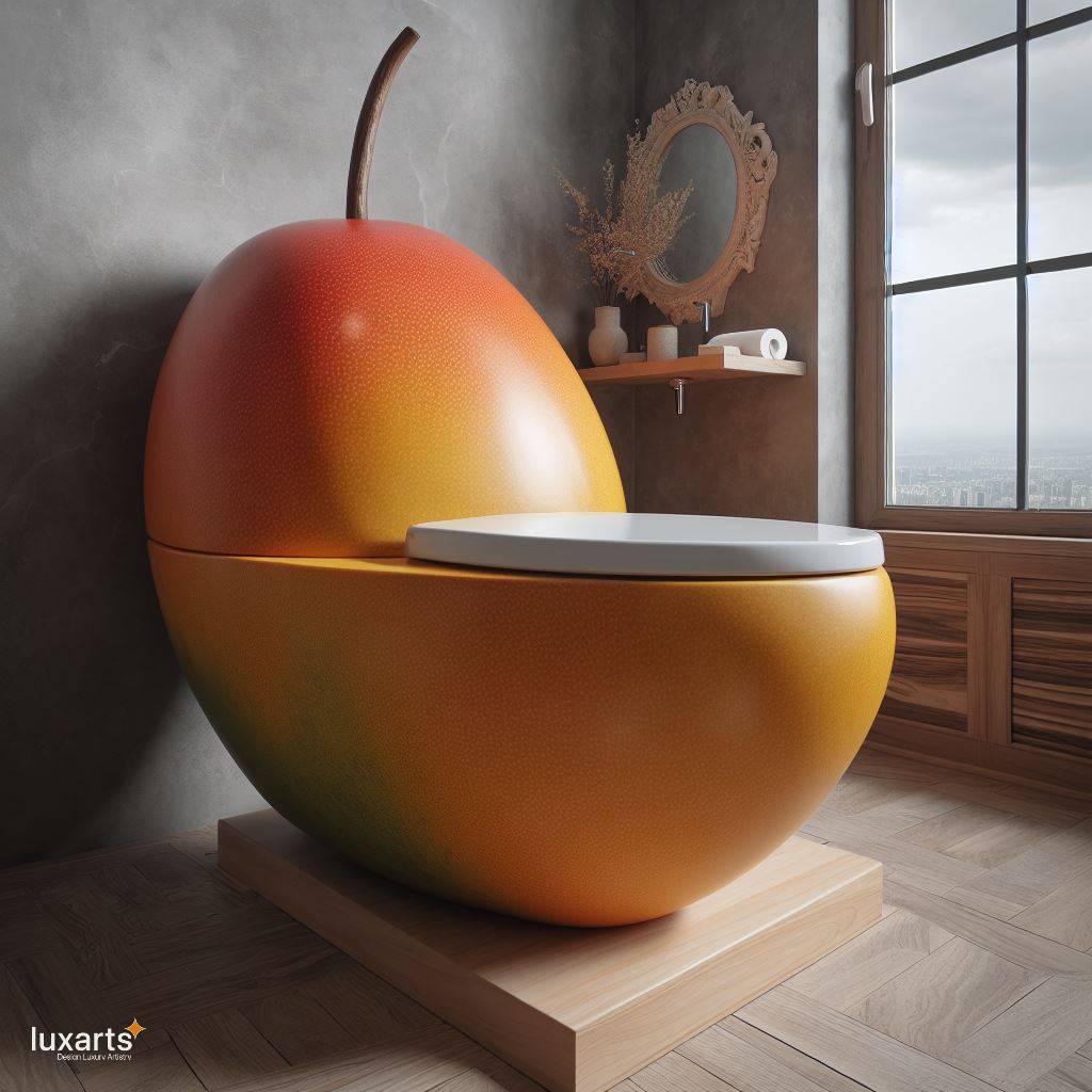 Trendy Fruit Shaped Toilet Designs: Benefits, Installation, and Maintenance Tips luxarts fruit inspired toilet 3