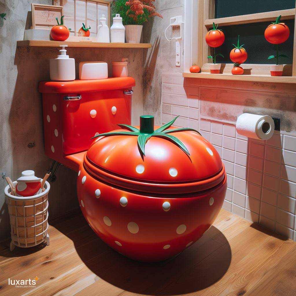 Trendy Fruit Shaped Toilet Designs: Benefits, Installation, and Maintenance Tips luxarts fruit inspired toilet 4