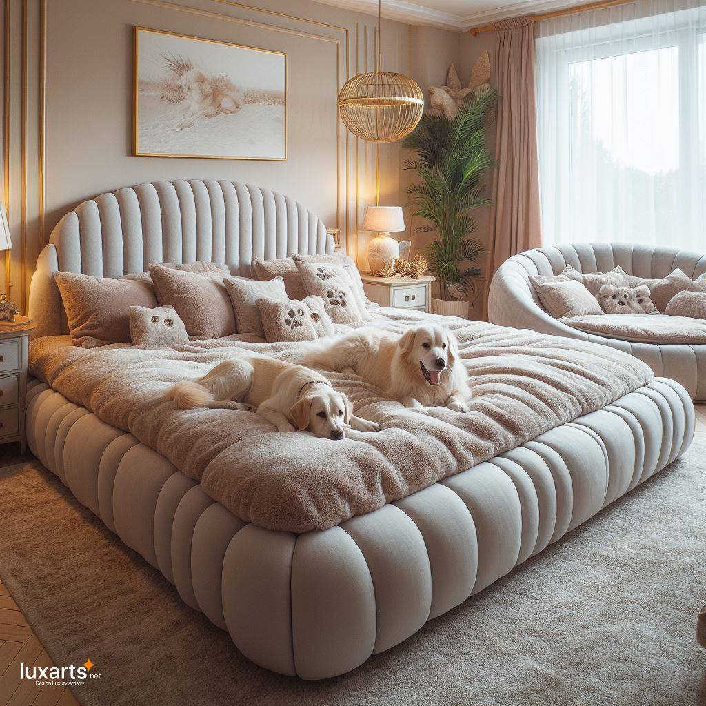 Supersized Comfort: Giant Dog Beds for Humans, Because We Deserve Pampering Too luxarts giant dog beds for humans 10