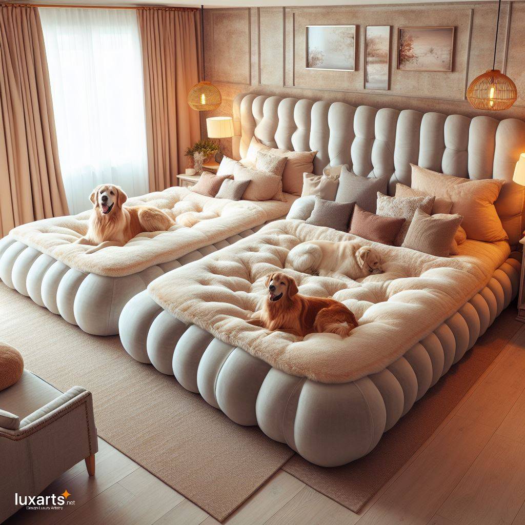 Supersized Comfort: Giant Dog Beds for Humans, Because We Deserve Pampering Too luxarts giant dog beds for humans 11