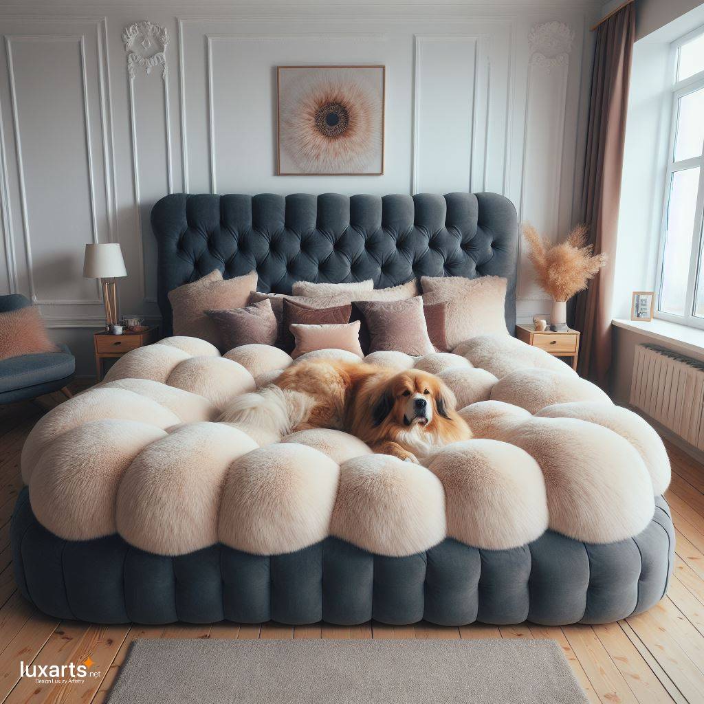 Supersized Comfort: Giant Dog Beds for Humans, Because We Deserve Pampering Too luxarts giant dog beds for humans 4