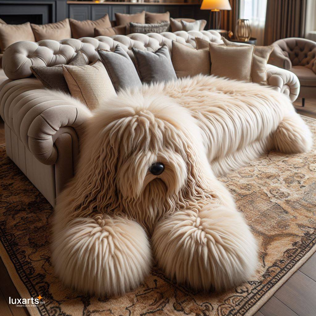 Unleash Comfort and Style: Giant Dog-Shaped Sofa for Playful Relaxation luxarts giant dog sofa 10