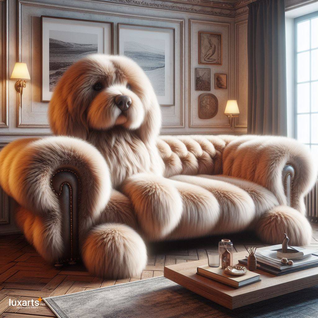 Unleash Comfort and Style: Giant Dog-Shaped Sofa for Playful Relaxation luxarts giant dog sofa 6