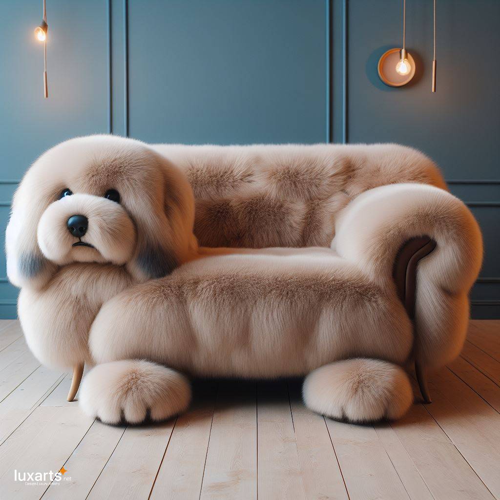 Unleash Comfort and Style: Giant Dog-Shaped Sofa for Playful Relaxation luxarts giant dog sofa 8