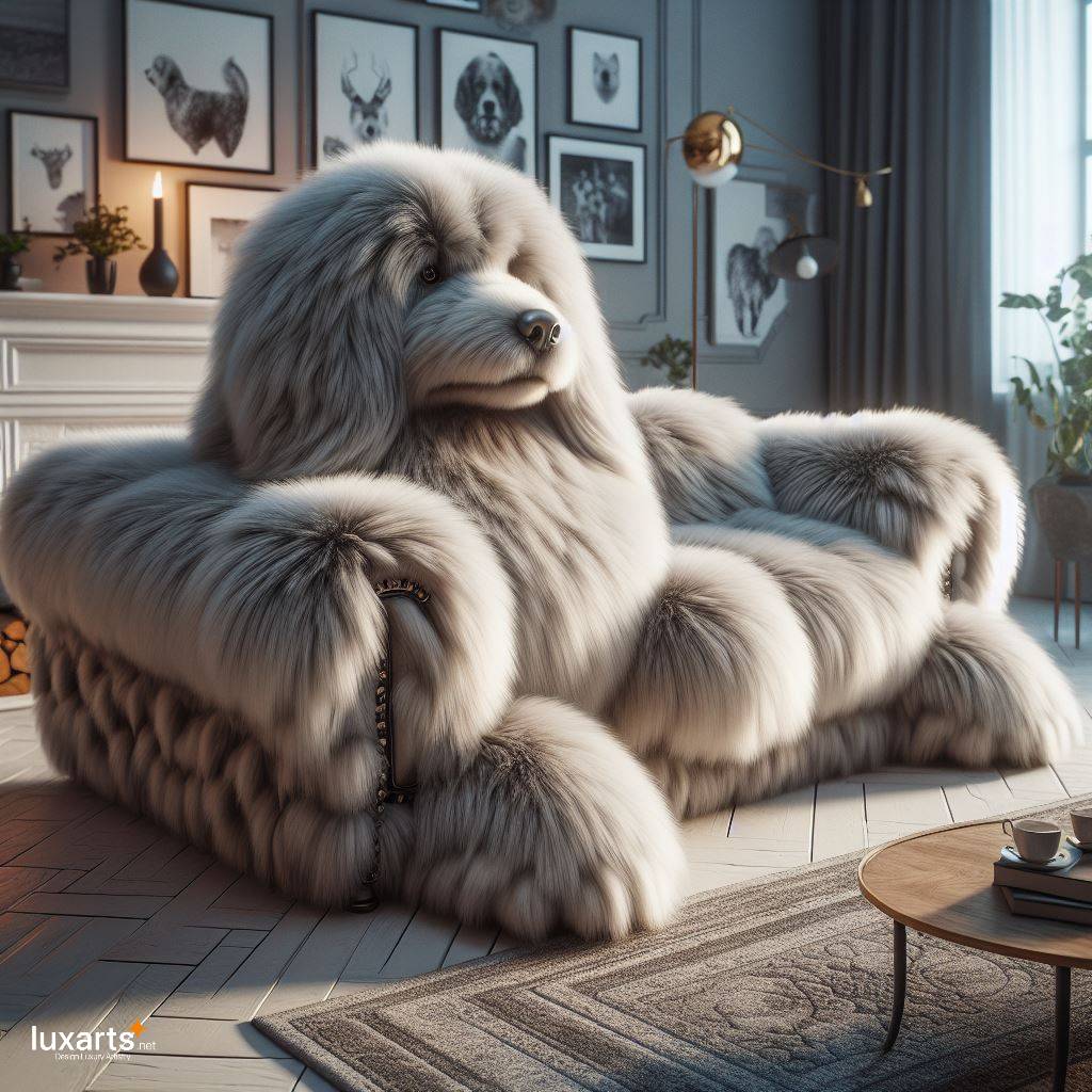 Unleash Comfort and Style: Giant Dog-Shaped Sofa for Playful Relaxation luxarts giant dog sofa 9