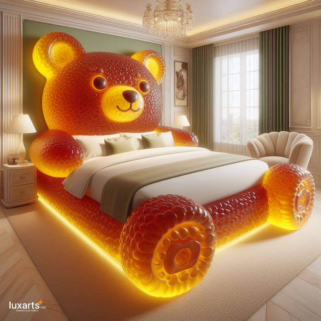 Sweet Dreams: Dive into Comfort with Gummy Bear Beds luxarts gummy bear beds 10