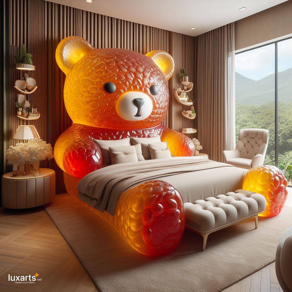 Sweet Dreams: Dive into Comfort with Gummy Bear Beds luxarts gummy bear beds 5