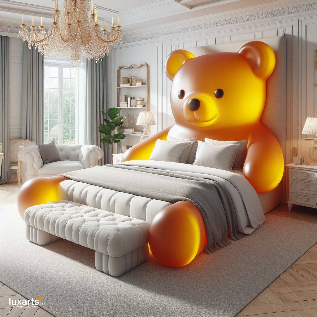 Sweet Dreams: Dive into Comfort with Gummy Bear Beds luxarts gummy bear beds 6