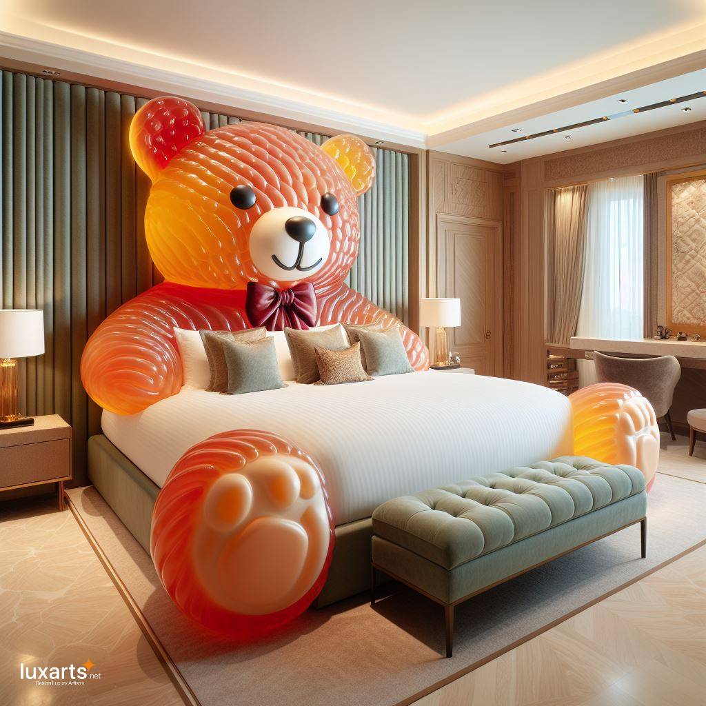 Sweet Dreams: Dive into Comfort with Gummy Bear Beds luxarts gummy bear beds 7