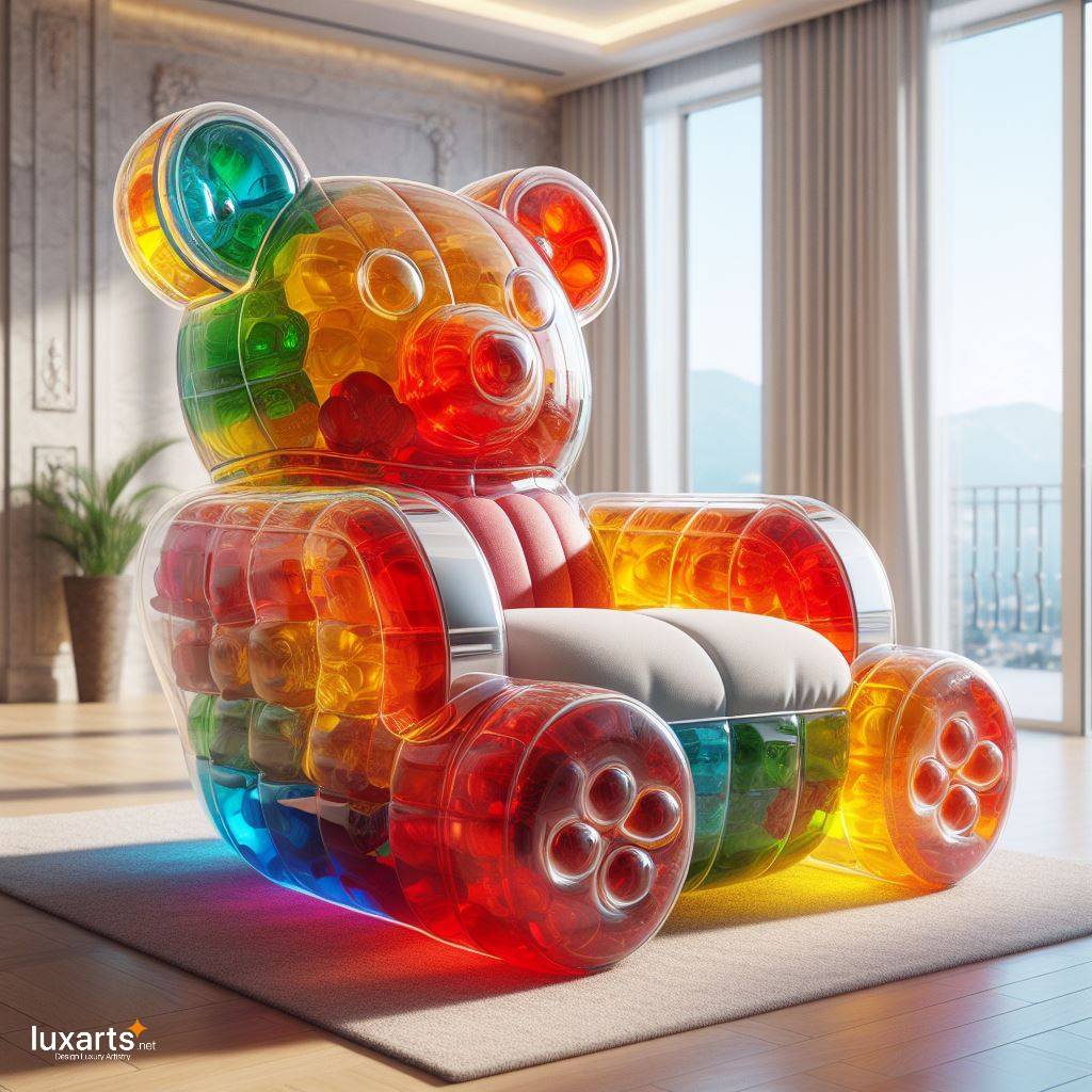 Sweet Seating: Gummy Bear Recliners for Playful Comfort luxarts gummy bear recliners 6