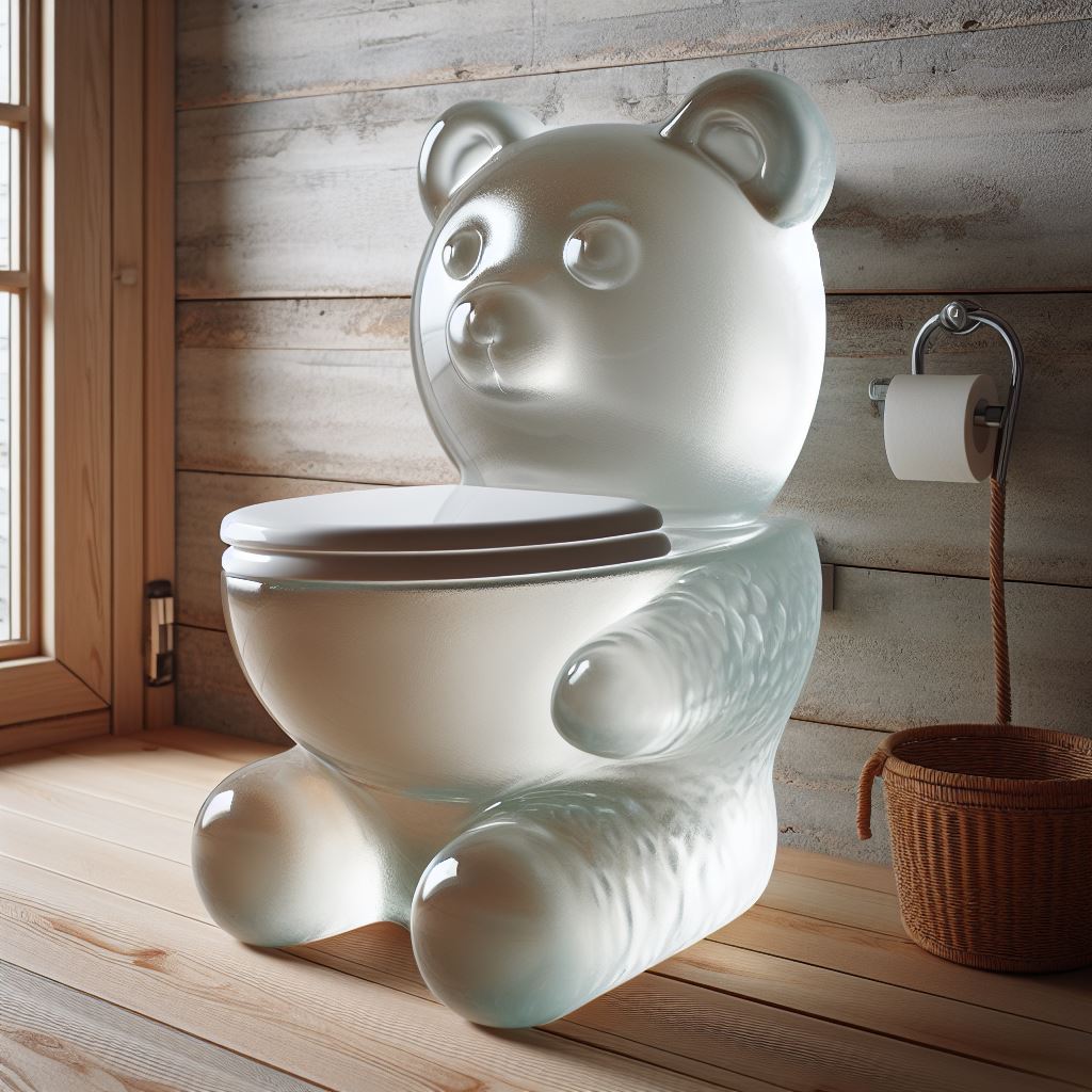 Gummy Bear Inspired Toilet: Bringing Playfulness to Your Bathroom luxarts gummy bear toilet 7