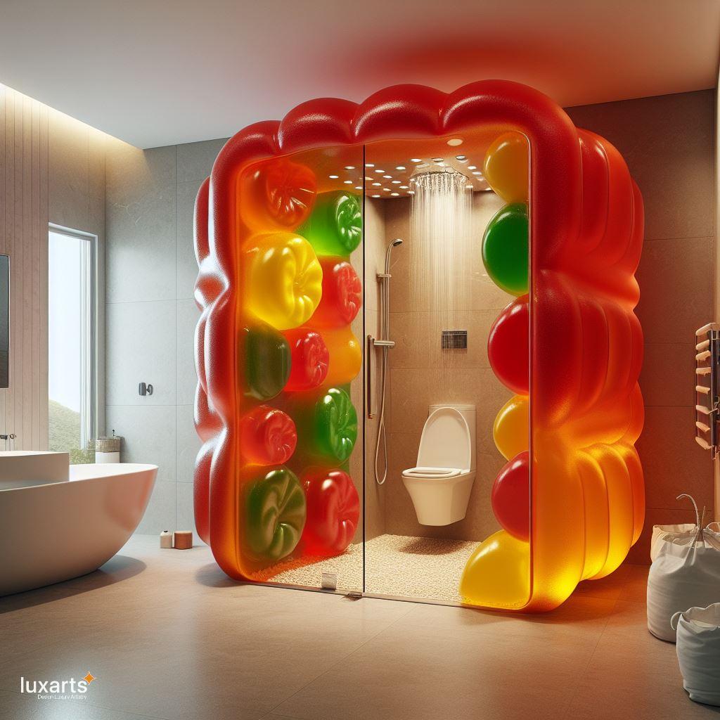 Sweeten Your Space: The Gummy Candy Shaped Standing Bathroom luxarts gummy candy standing bathroom 1