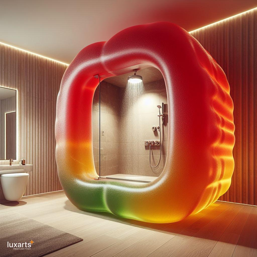 Sweeten Your Space: The Gummy Candy Shaped Standing Bathroom luxarts gummy candy standing bathroom 9
