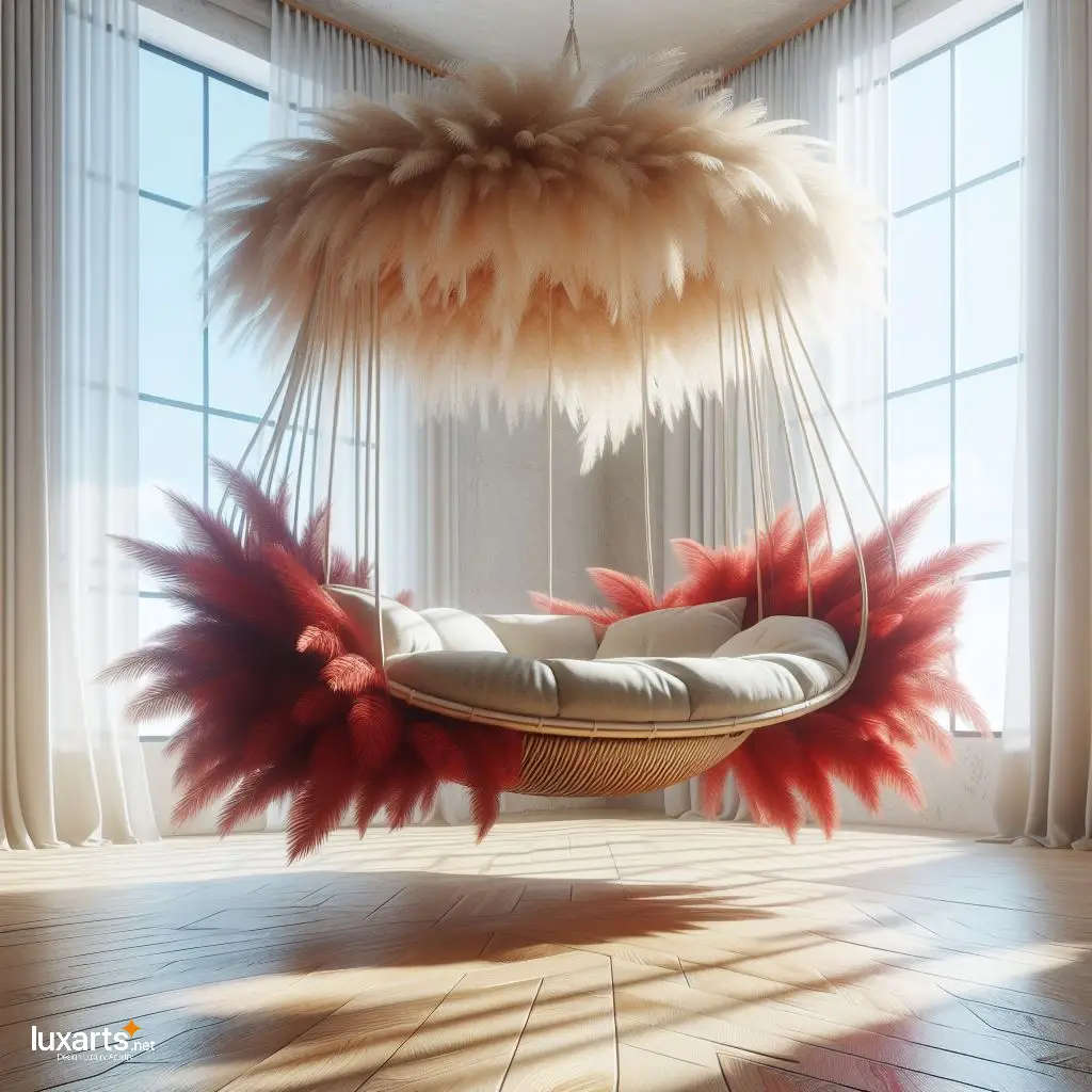 Elevate Your Sleep: Hanging Feather Beds for Dreamy Nights luxarts hanging feather beds 11