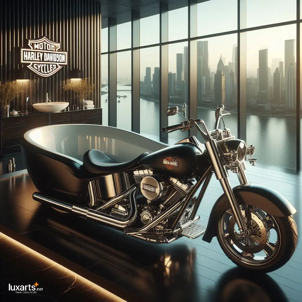 Harley Davidson Bathtubs: Rev Up Your Bathroom Decor luxarts harley davidson bathtubs 1