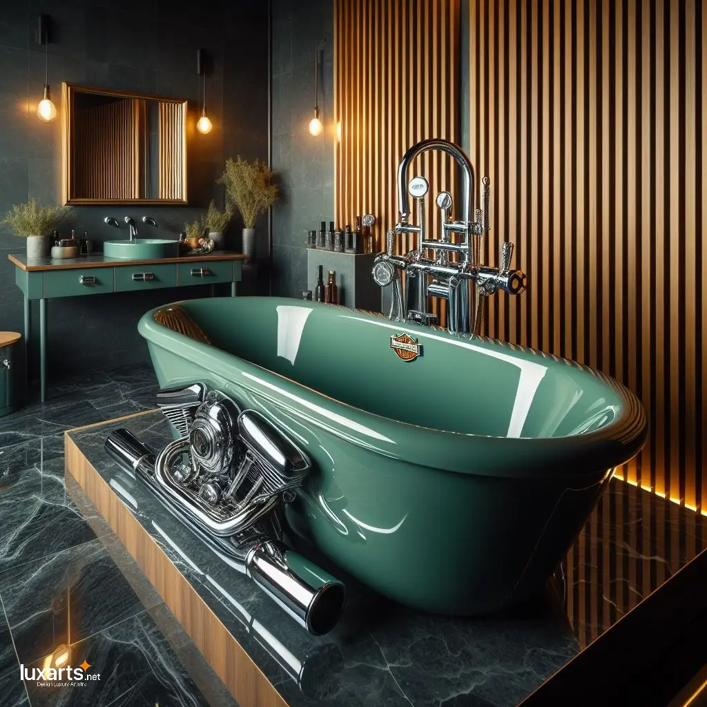 Harley Davidson Bathtubs: Rev Up Your Bathroom Decor luxarts harley davidson bathtubs 11