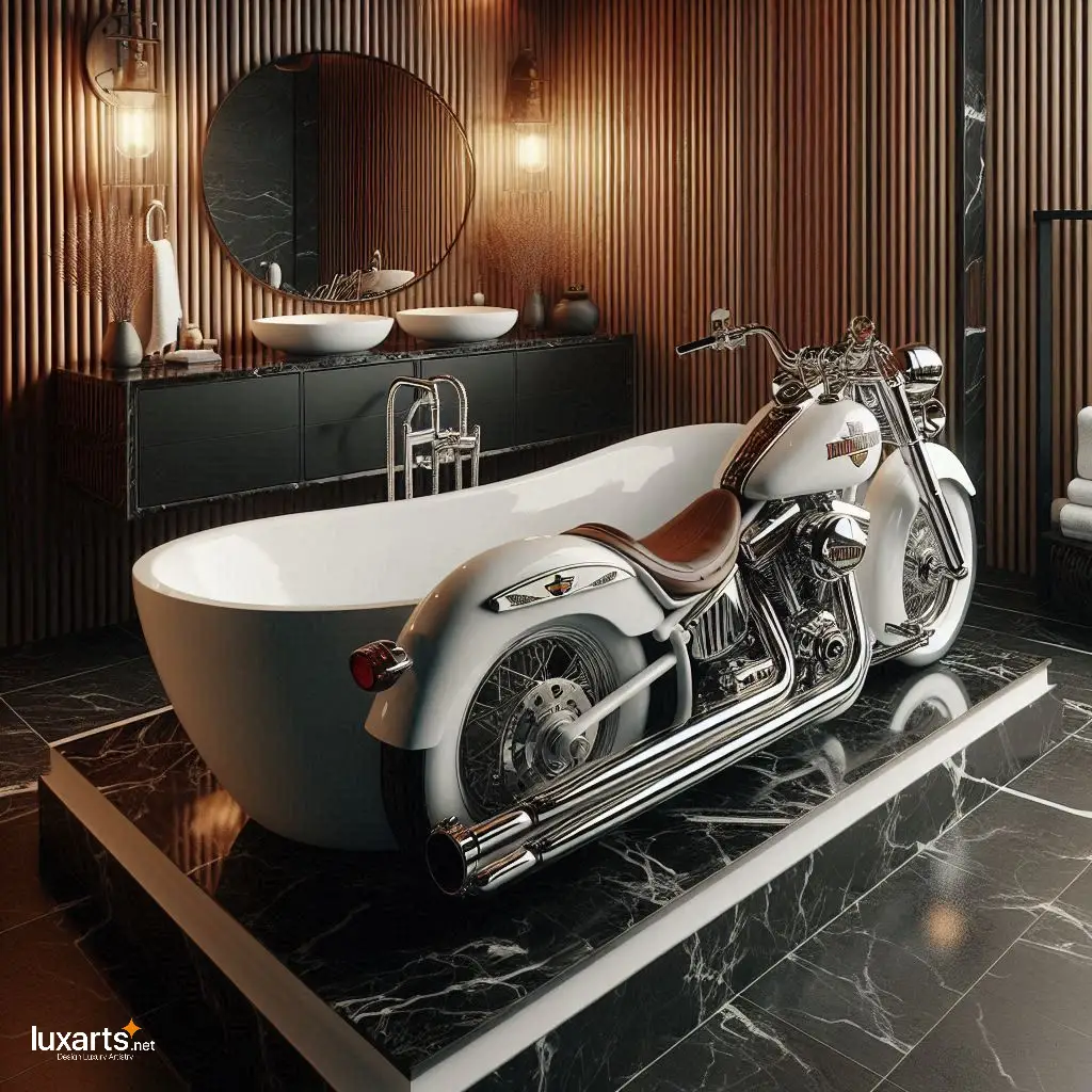 Harley Davidson Bathtubs: Rev Up Your Bathroom Decor luxarts harley davidson bathtubs 3