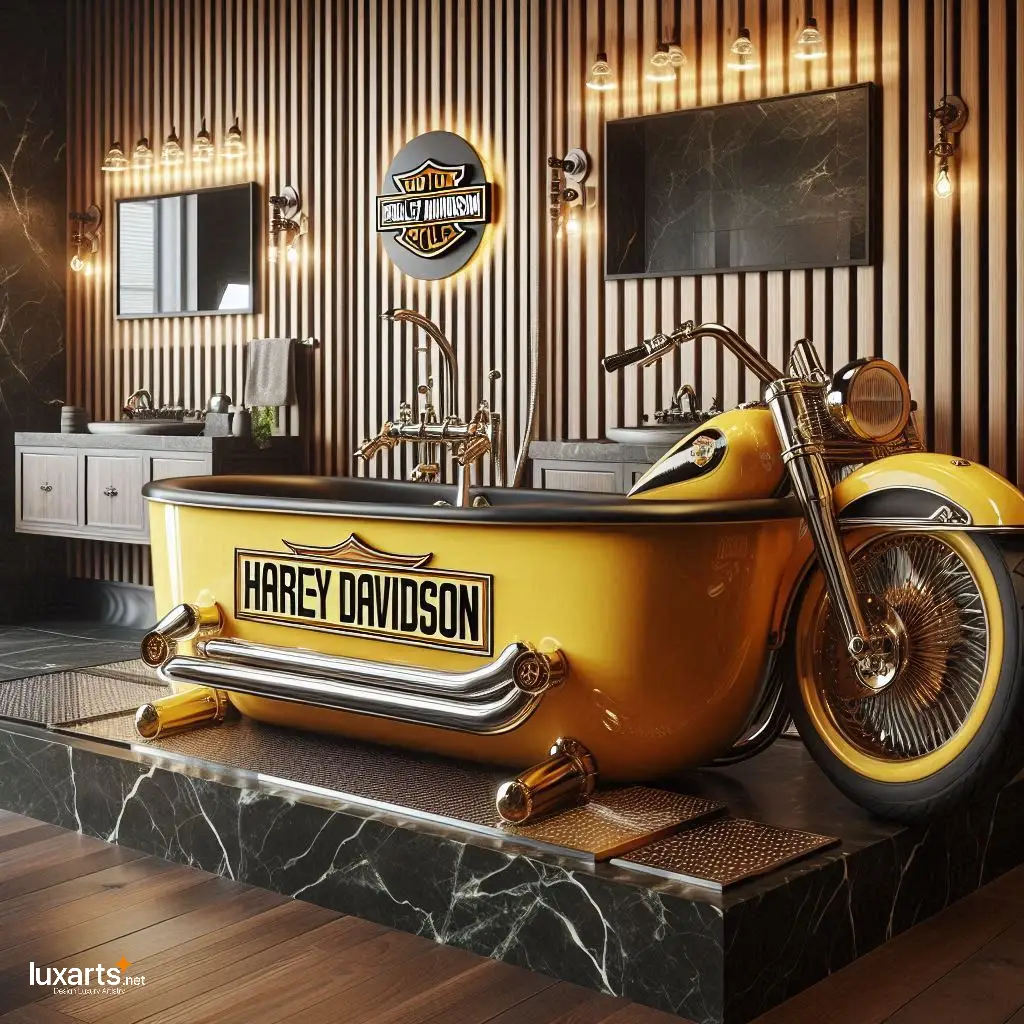 Harley Davidson Bathtubs: Rev Up Your Bathroom Decor luxarts harley davidson bathtubs 6