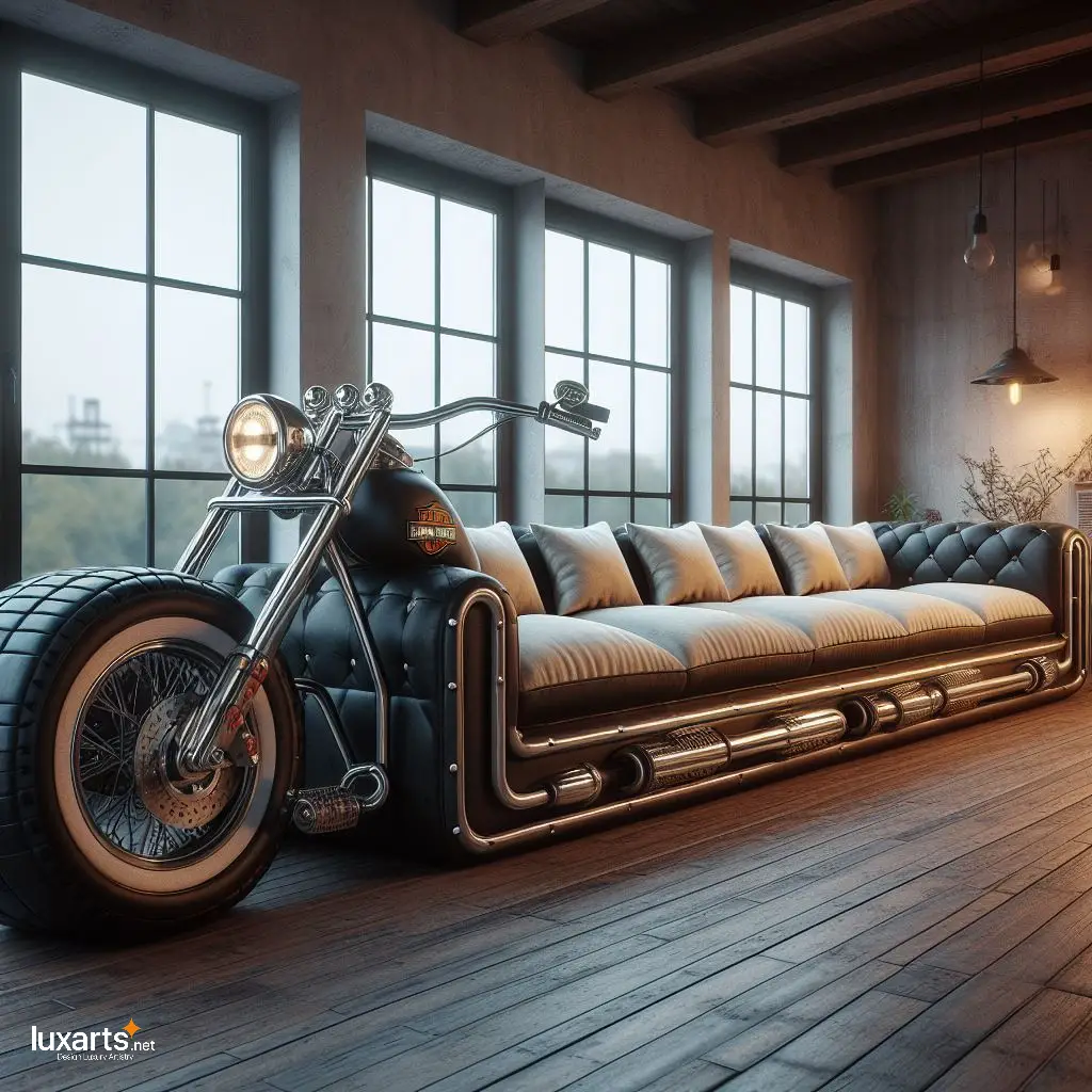 Harley Davidson Sofa: Rev Up Your Living Room with Biker-Inspired Comfort luxarts harley davidson sofa 13