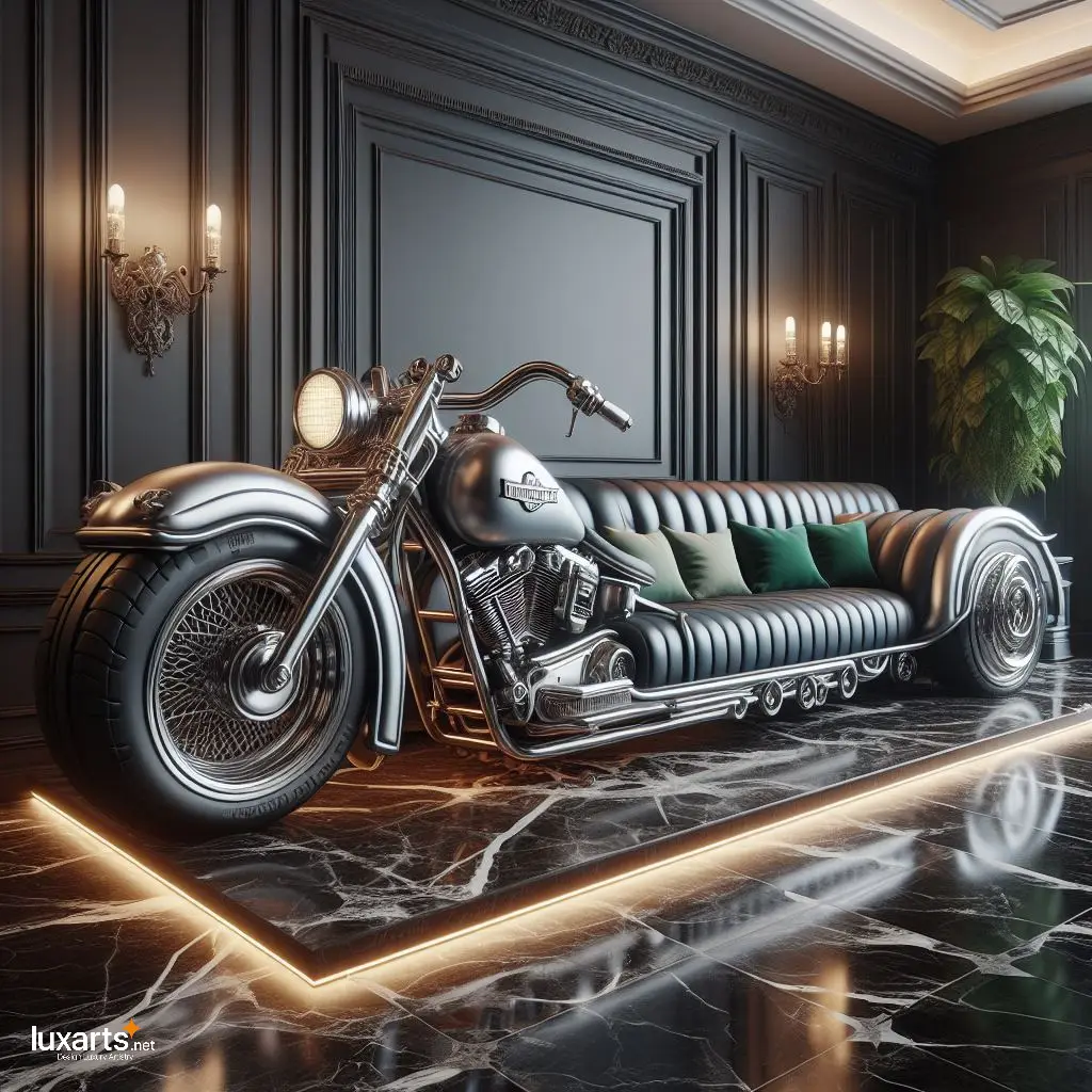 Harley Davidson Sofa: Rev Up Your Living Room with Biker-Inspired Comfort luxarts harley davidson sofa 4