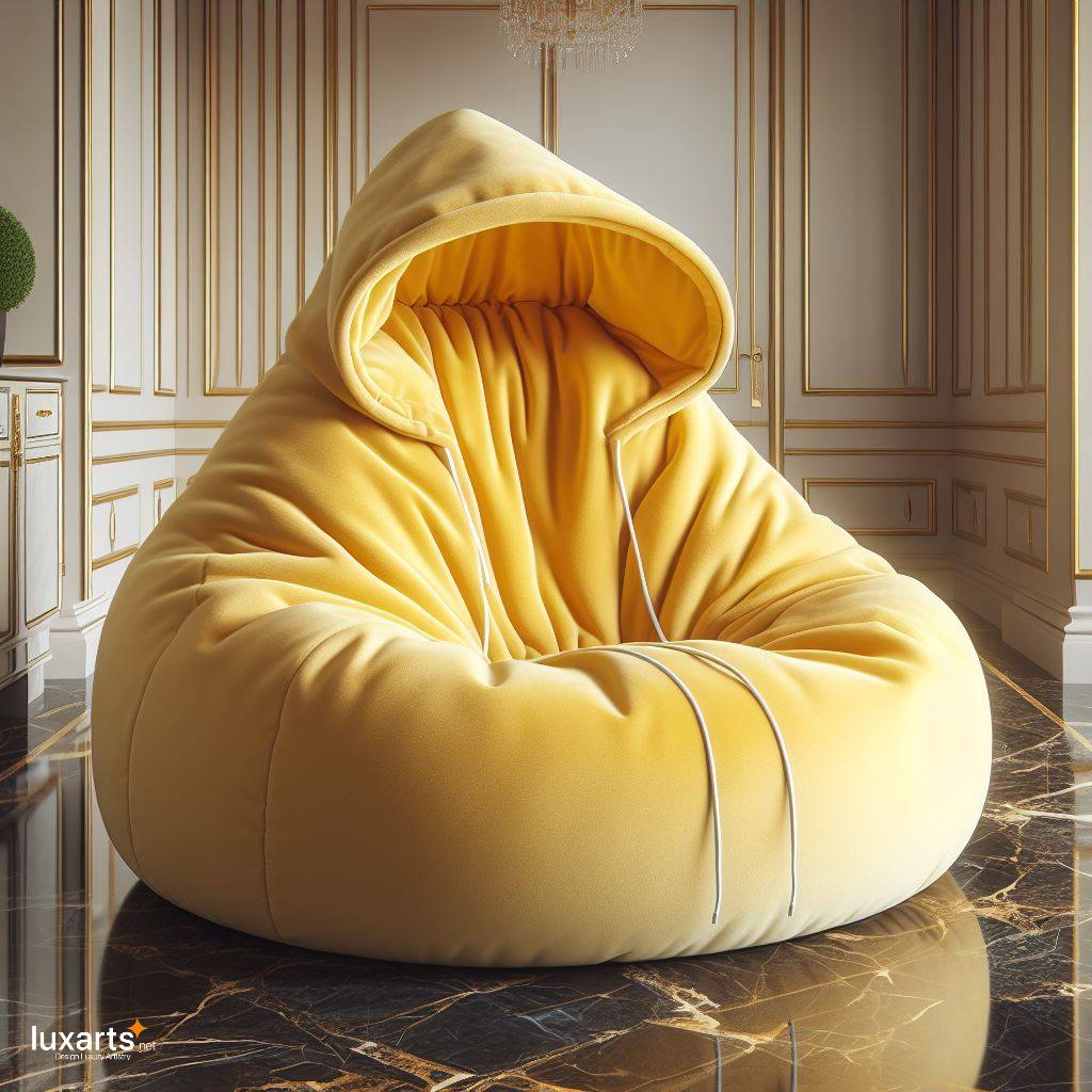 Hoodie Bean Bag Chairs: Cozy Comfort with a Stylish Twist luxarts hoodie bean bag 1